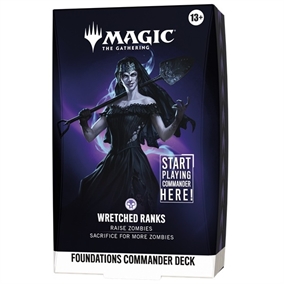 Foundations - Starter Commander Deck - Wretched Ranks - Magic the Gathering